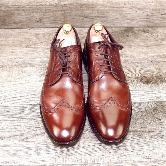 Allen Edmonds GREENE STREET Wingtip Blucher 10 D Coffee * add $15 new Trees main image 9